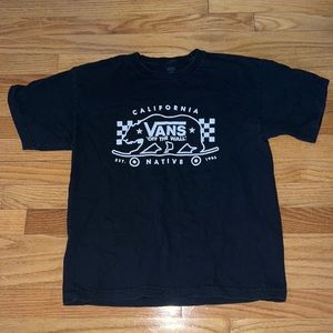 VANS “Off the Wall” Black Tee